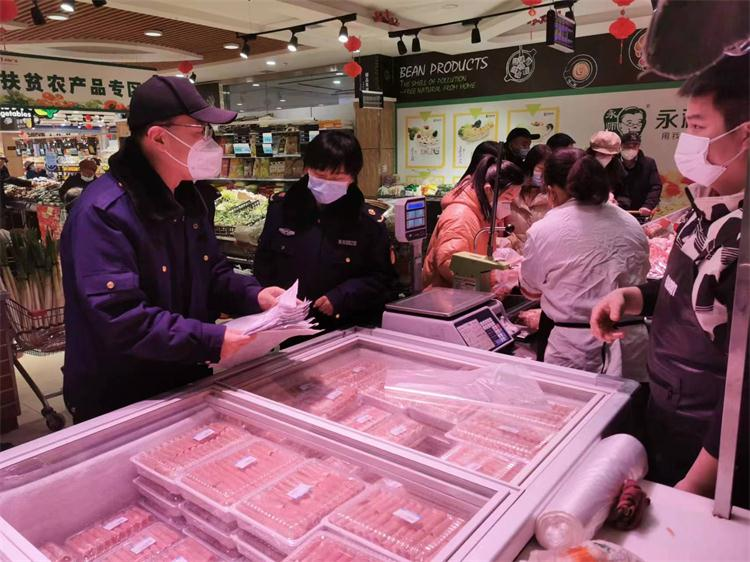 陕西咸阳礼泉县市场监管局“两筑、两查、一守”保障春节期间市场